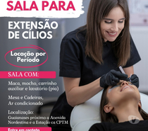 Espaço ideal para Lash Designers em Guaianases por hora