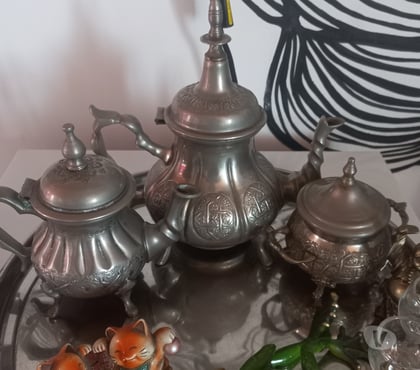 Decoração Casa Santana Sao Paulo SP - Fotos para Jogo de chá marroquino banhado prata