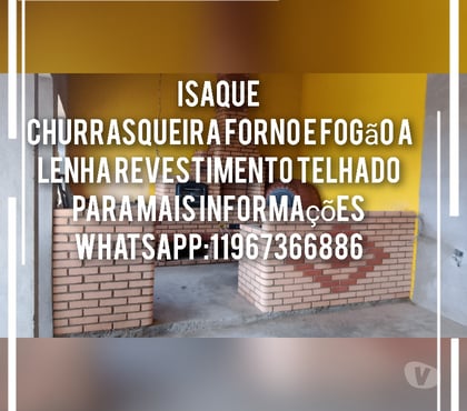 Profissionais liberais - Fotos para Isaque churrasqueira forno e fogão a lenha revestimento