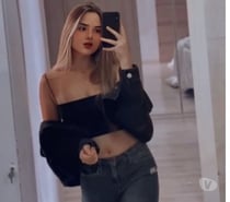 Ninfetinha novata no ramo topa tudo com você.