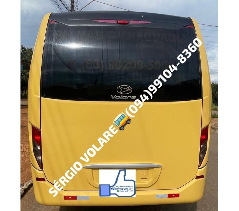  Ônibus Usados Ananindeua PA - Fotos para VOLARE FLY 10 EXECUTIVO COR AMARELO ANO MOD 2020 2021