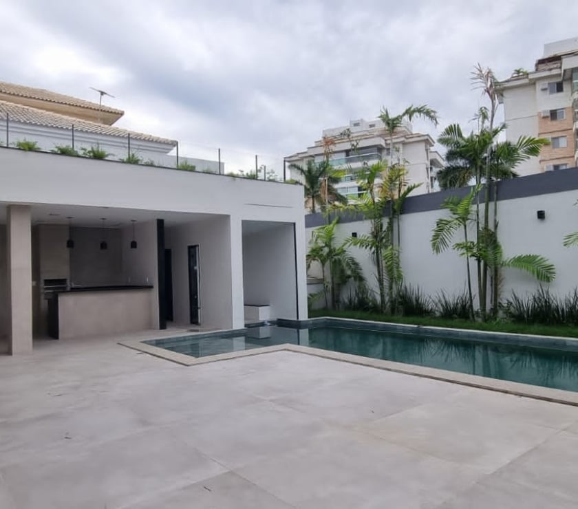 Apartamentos a venda Rio de Janeiro RJ Barra da Tijuca - Fotos para Quintas do Rio - Casa triplex de 05 quartos com 860 m