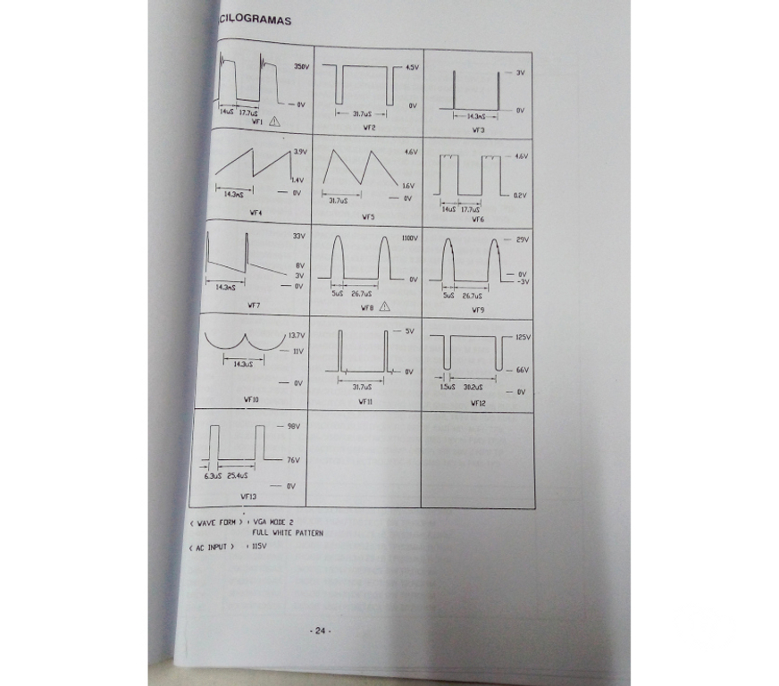 DVDs a Venda Porto Alegre RS Porto Alegre Sul - Fotos para Três manuais de serviço de TVs e monitor.Cód.320