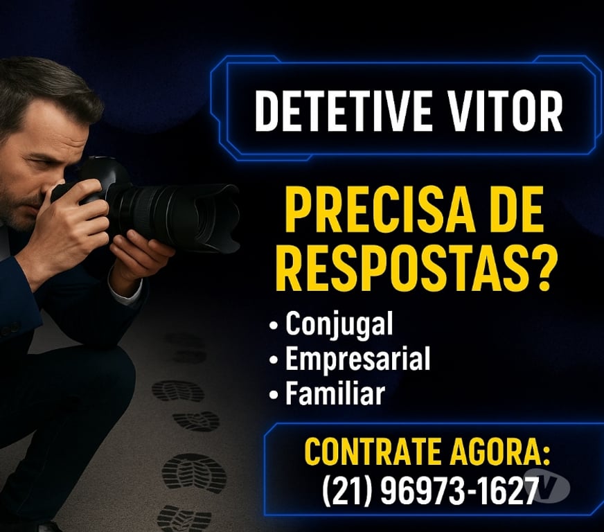 Profissionais liberais Rio de Janeiro RJ Barra da Tijuca - images_alt_text Detetive Particular Vitor