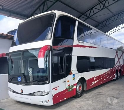 Ônibus usados Matriz Curitiba PR - Fotos para MBENZ – DD – 2010 – RF. 7172