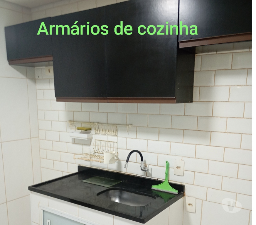 Alugar apartamentos Rio de Janeiro RJ Irajá - Fotos para Casa 1 quarto guarda roupas e armários cozinha INHAÚMA