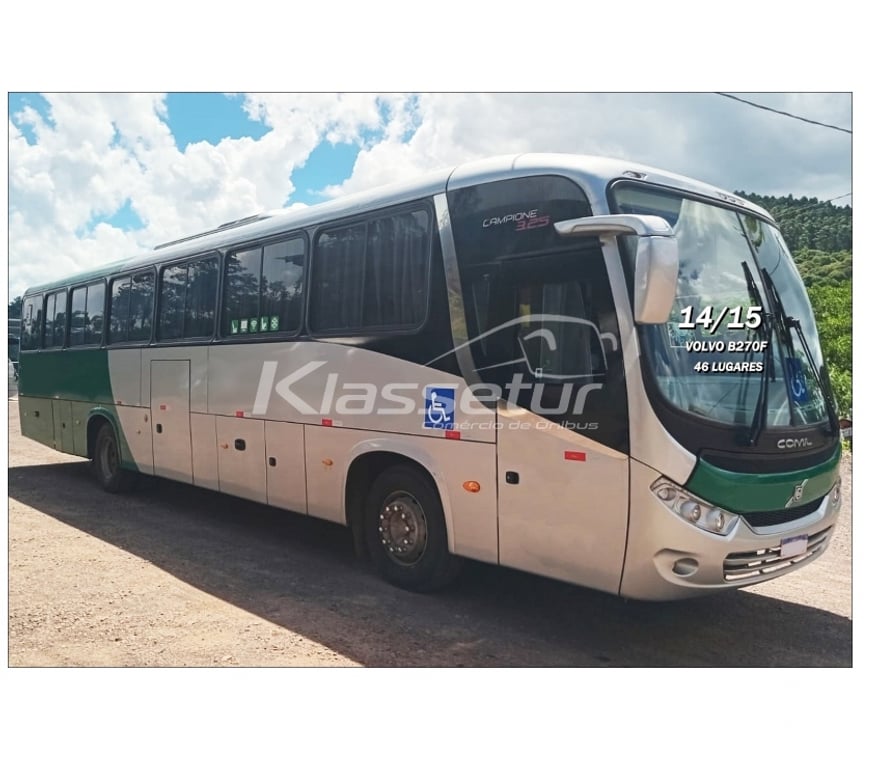  Ônibus Usados Curitiba PR Boqueirão - Fotos para Ônibus Comil Campione Volvo B270F 46L(COD.688)2014-2015
