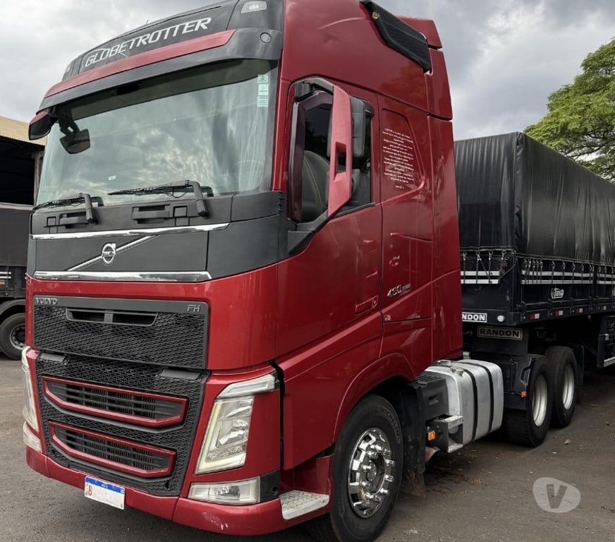 Caminhões usados Urupa RO - images_alt_text Volvo FH 460 6x2 e Carreta Randon LS