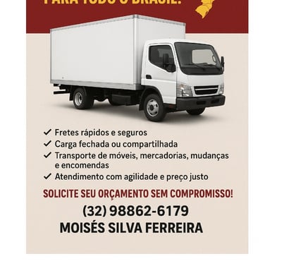 Mudanças - Frete - Fotos para Fretes de Minas para todo o Brasil
