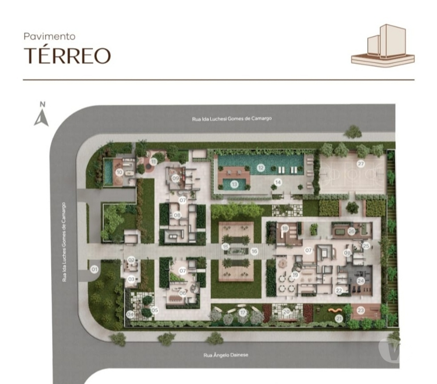 Empreendimentos imóveis Jundiai SP - Fotos para Auten Jundiaí- apartamentos alto padrão de 128m² a 264m²