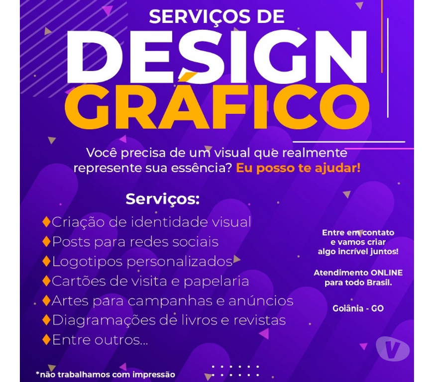Outros serviços Goiania GO - Fotos para Serviços de Designer Gráfico