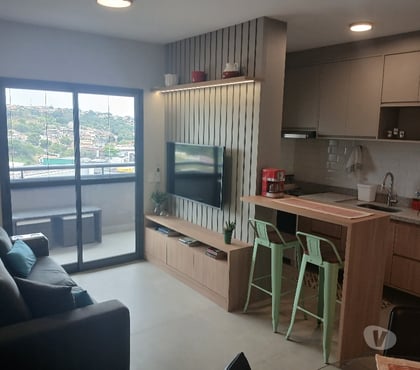 Alugar apartamentos - Fotos para Ap.02 dorm, Suíte, NOVO, Mobiliado - Vila São Sebastião