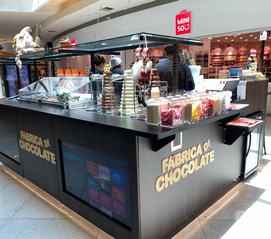 Comprar Loja Rio de Janeiro RJ Barra da Tijuca - Fotos para REPASSE – QUIOSQUE FABRÍCA DE CHOCOLATE