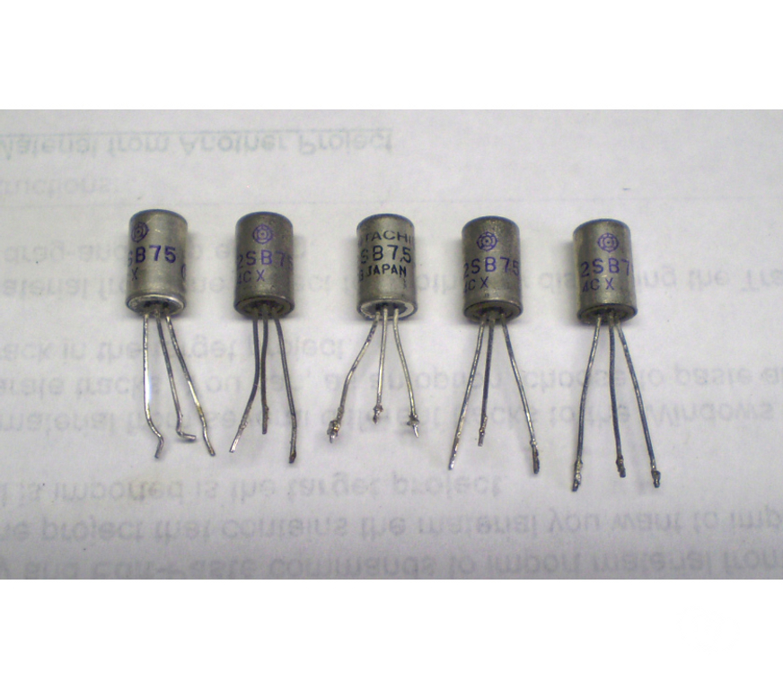 Colecionadores Porto Alegre RS Porto Alegre Sul - Fotos para Coleção -Transistores antigos tipo 2SB75.-Cód. 338-