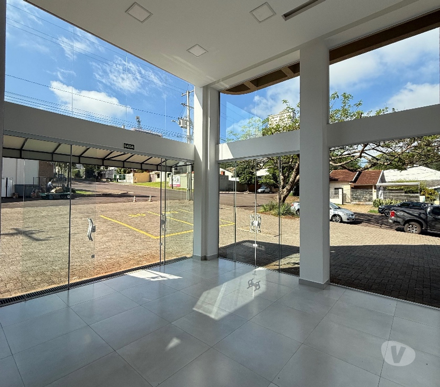 Aluguel Loja Cascavel PR - Fotos para Sala comercial esquina amplo estacionamento