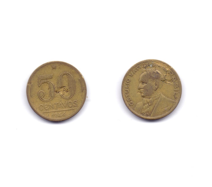 Colecionadores Porto Alegre RS Porto Alegre Sul - Fotos para Moedas antigas Brasileiras de 1944 lote nº 4.- Cód. 352 -