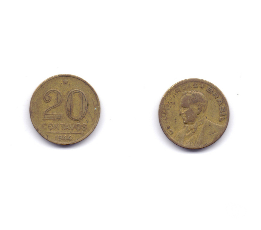 Colecionadores Porto Alegre RS Porto Alegre Sul - Fotos para Moedas antigas Brasileiras de 1944 lote nº 4.- Cód. 352 -