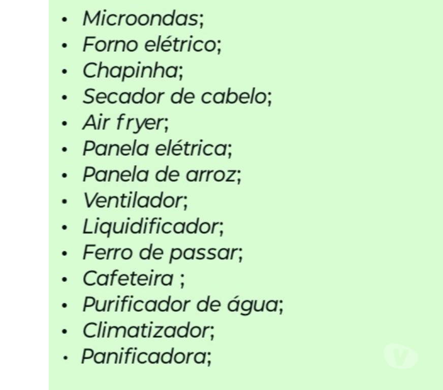Reparo - Conserto - Reforma Praia Grande SP - Fotos para Técnico em eletroportáteis e eletrodomésticos