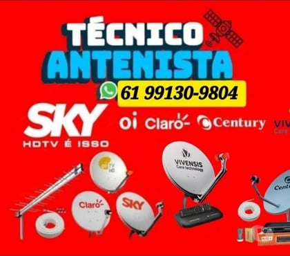 Profissionais liberais Setor Sudoeste Brasilia DF - Fotos para Antenista Brasília - atendemos todo o df - Ligue agora