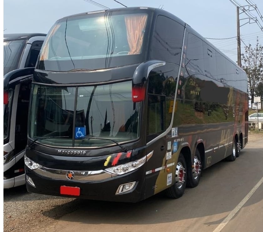  Ônibus Usados Venda Cidade Industrial de Curitiba Curitiba PR - Fotos para Onibus DD G-7 4-eixos Scania K-440 ano 2017 cód.9983