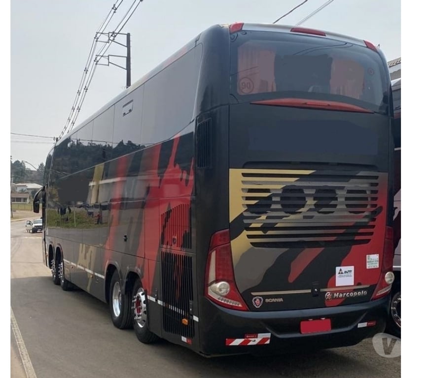  Ônibus Usados Curitiba PR Cidade Industrial de Curitiba - Fotos para Onibus DD G-7 4-eixos Scania K-440 ano 2017 cód.9983