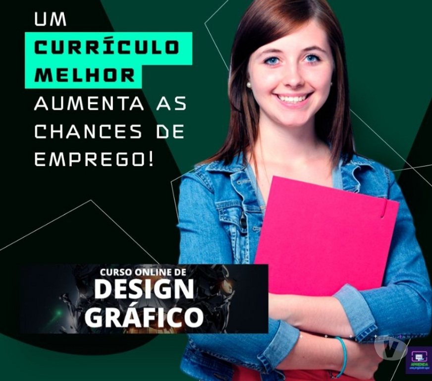 Capacitação profissional Londrina PR - Fotos para Curso Online Completo de Design Gráfico e mais Certificado