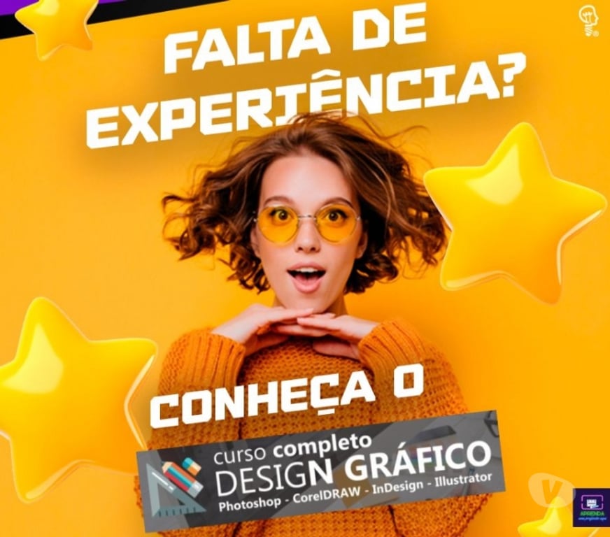 Capacitação profissional Londrina PR - Fotos para Curso Online Completo de Design Gráfico e mais Certificado