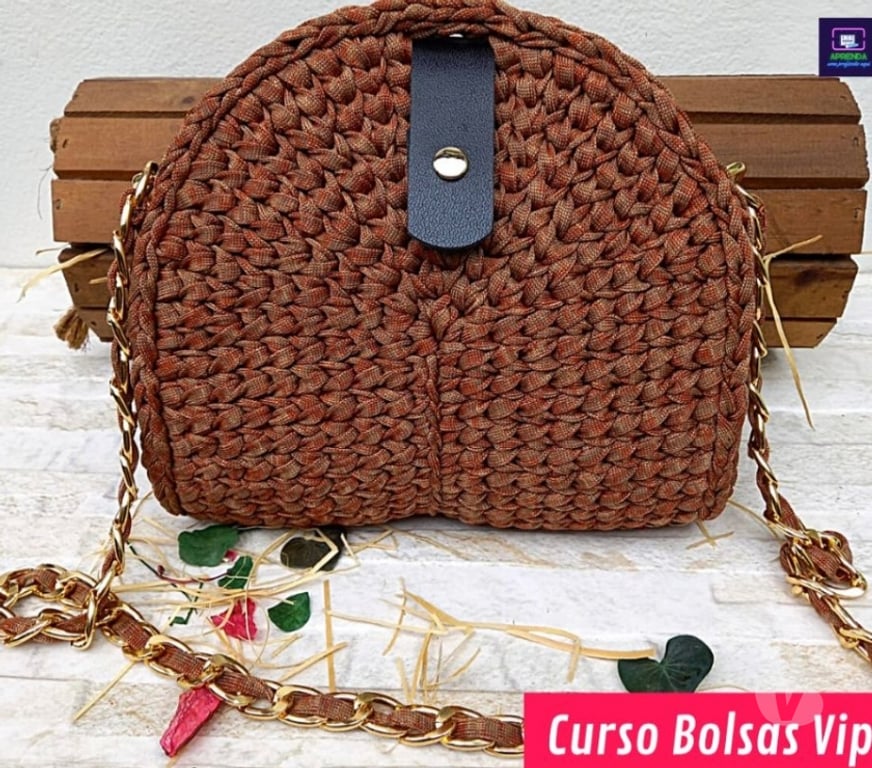 Capacitação profissional Cascavel PR - Fotos para Curso Online Bolsas de Crochê Aprenda a fazer lindas bolsas