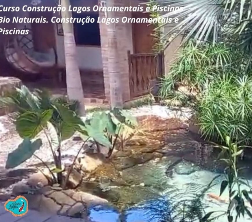 Capacitação profissional Araucaria PR - Fotos para Curso Construção Lago Ornamentais Aulas Online Certificado