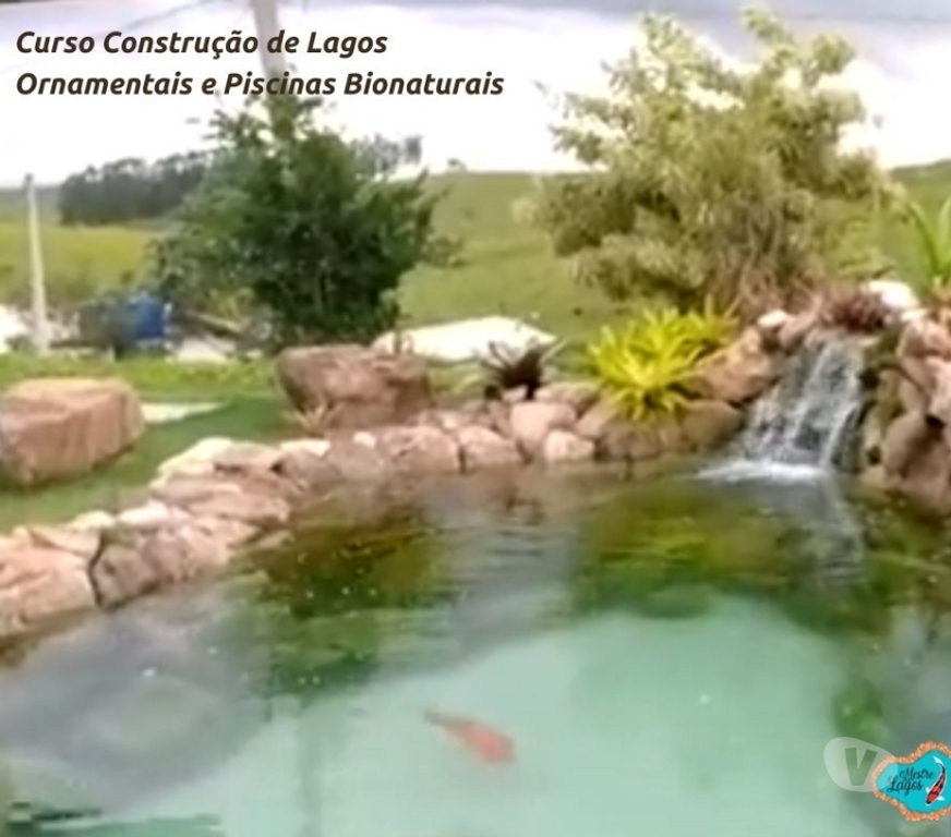 Capacitação profissional Araucaria PR - Fotos para Curso Construção Lago Ornamentais Aulas Online Certificado