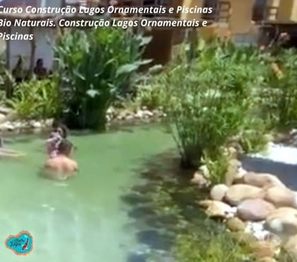 Capacitação profissional - Fotos para Curso Construção Lago Ornamentais Aulas Online Certificado