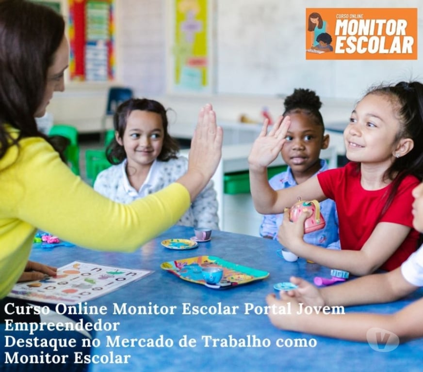 Capacitação profissional Uberlandia MG - Fotos para Curso Online Monitor Escolar em Video Aulas e Certificado