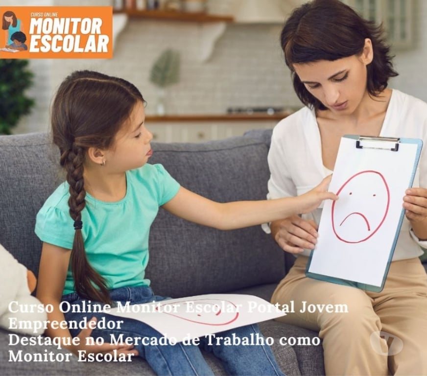 Capacitação profissional Uberlandia MG - Fotos para Curso Online Monitor Escolar em Video Aulas e Certificado