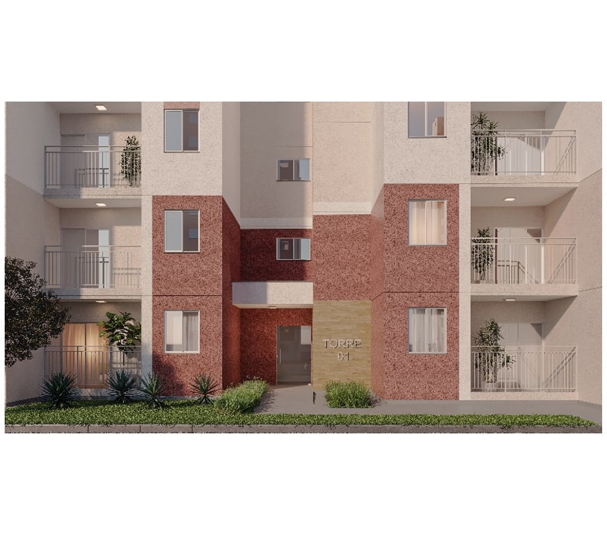 Empreendimentos imóveis Indaiatuba SP - Fotos para Indaiatuba - Apartamento 2 Dormitorios com Sacada