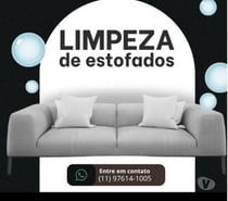 HIGIENIZAÇÃO DE ESTOFADOS E COLCHÃO