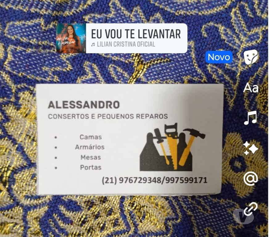 Reparo - Conserto - Reforma Rio de Janeiro RJ Engenho Novo - Fotos para Faço pequenos serviços,etc,🪛🛏️🪑🚪🏠