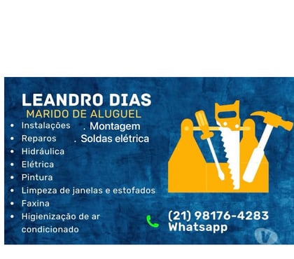 Reparo - Conserto - Reforma Copacabana Rio de Janeiro RJ - images_alt_text Marido de aluguel