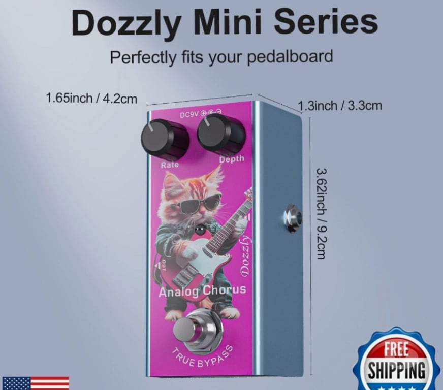 Instrumentos musicais Sao Paulo SP Cachoeirinha, São Paulo - Fotos para Pedal Rohs Guitarra Voz Sax Violão Dozzly Analog Chorus