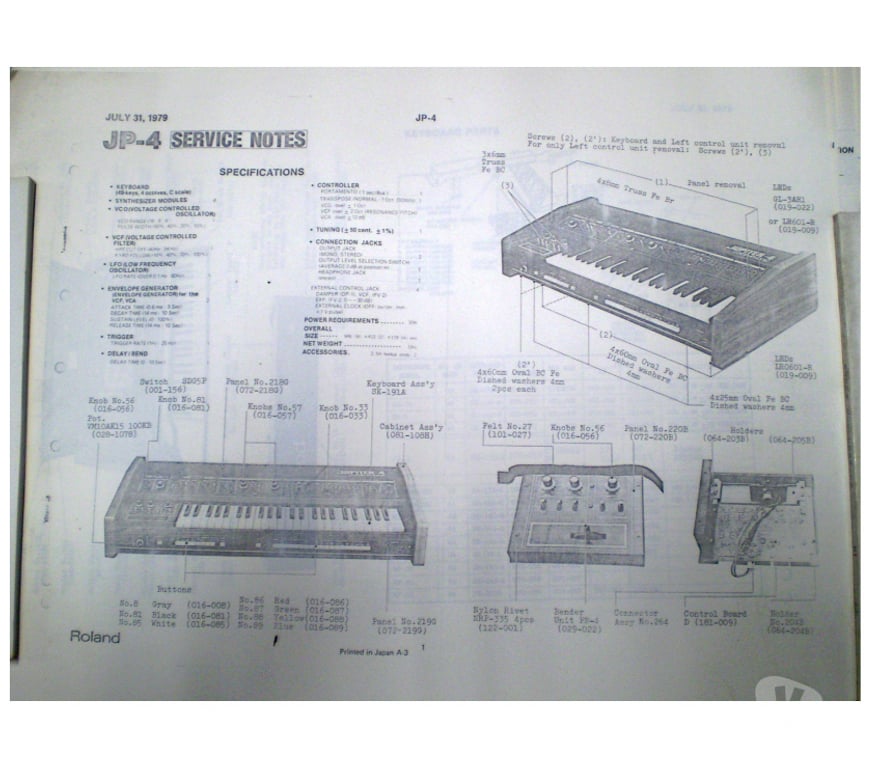 DVDs a Venda Porto Alegre RS Porto Alegre Sul - Fotos para Livros - Esquemas de teclados antigos.- Cód. 372 -