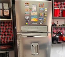 Geladeira duplex 428 l com defeito