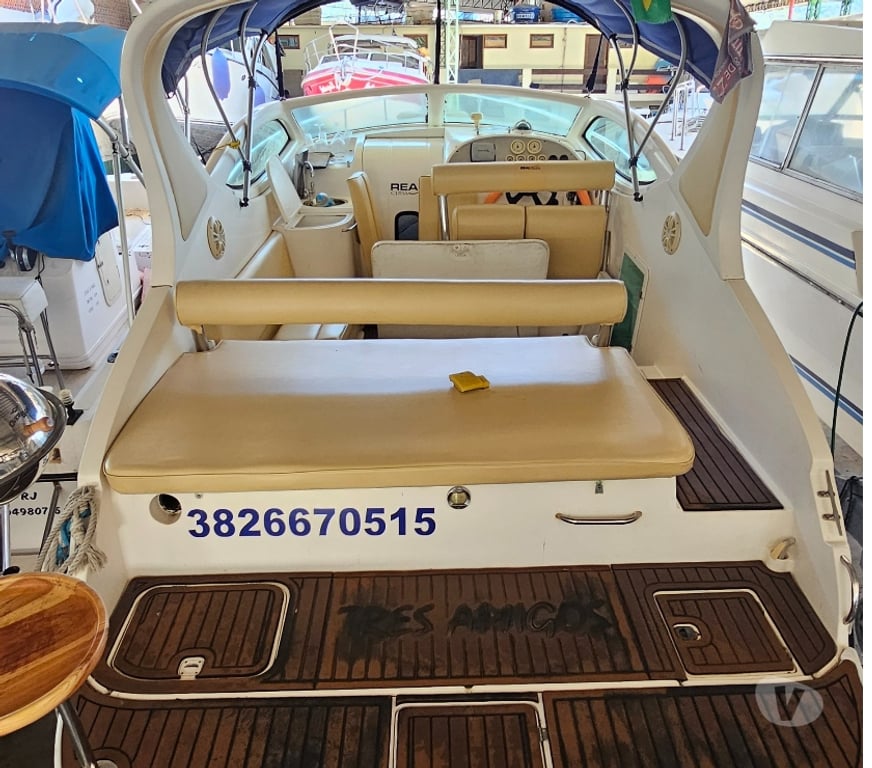  Lancha Usada Niteroi RJ - Fotos para Lancha Real 26 - Motor Mercruiser 4.3 260 HP - Gasolina