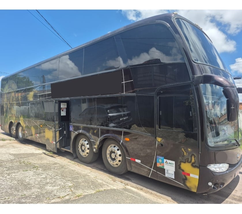 Ônibus usados Cidade Industrial de Curitiba Curitiba PR - Fotos para Onibus Marcopolo G-6 DD-4 eixos Scania ano 2005 cód.9987