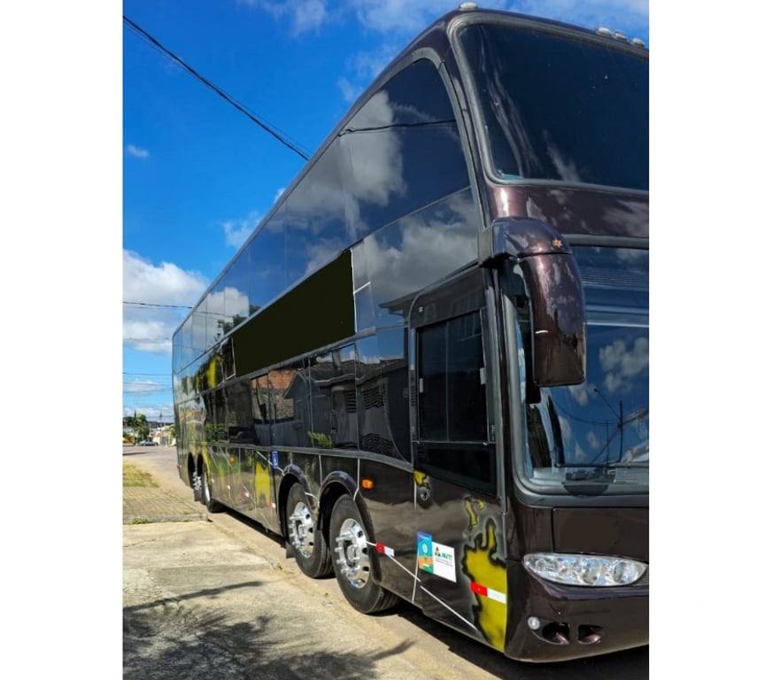  Ônibus Usados Curitiba PR Cidade Industrial de Curitiba - Fotos para Onibus Marcopolo G-6 DD-4 eixos Scania ano 2005 cód.9987