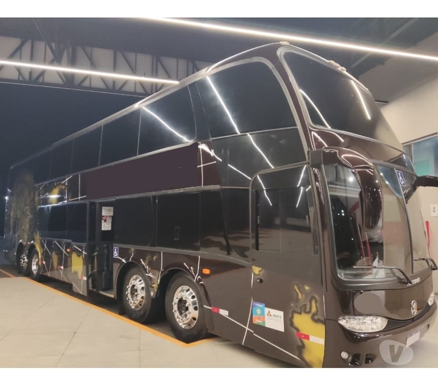  Ônibus Usados Curitiba PR Cidade Industrial de Curitiba - Fotos para Onibus Marcopolo G-6 DD-4 eixos Scania ano 2005 cód.9987