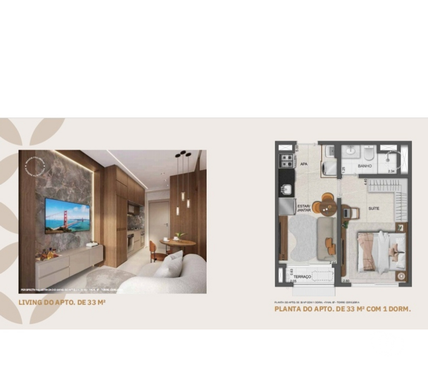 Empreendimentos imóveis Sao Paulo SP Vila Prudente - images_alt_text More em São Caetano apartamentos na planta de 33 metros