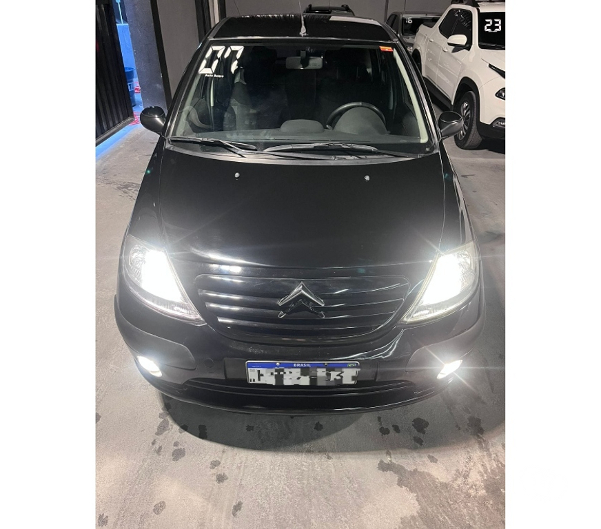 Seminovos Rio de Janeiro RJ Campo Grande, Rio de Janeiro - Fotos para Citroën C3 2007 PRETO - COMPLETO