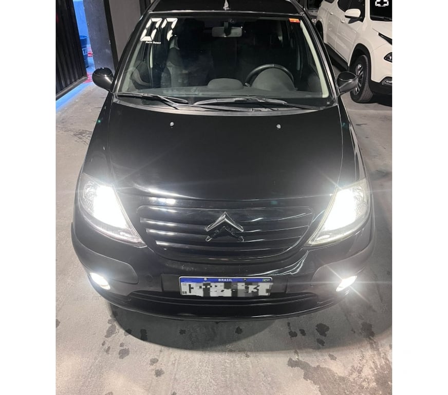 Seminovos Rio de Janeiro RJ Campo Grande, Rio de Janeiro - Fotos para Citroën C3 2007 PRETO - COMPLETO