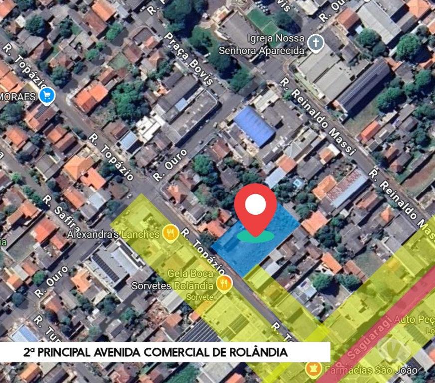 Terrenos Rolandia PR - Fotos para Grande Terreno comercial na Vila Oliveira em Rolândia