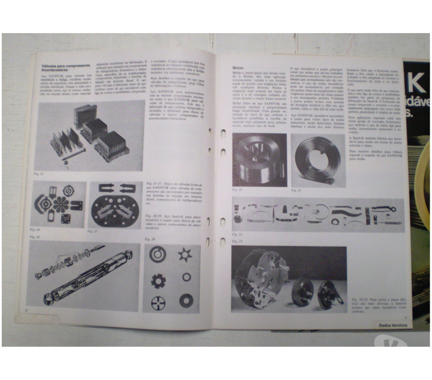 DVDs a Venda Porto Alegre RS Porto Alegre Sul - Fotos para Catálogos técnicos antigos de várias fábricas.Cód.393