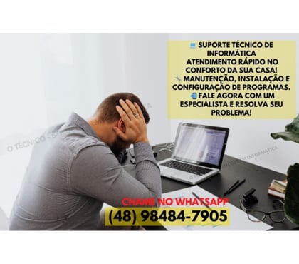 Serviços de Informática Ingleses Florianopolis SC - Fotos para Manutenção de Computadores, Manutenção de Notebooks